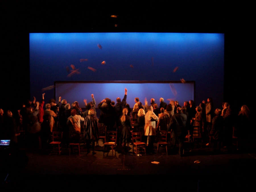 Fingerprint, Lighting Design by Peter Harrison, The Shout, Linbury Studio, Royal Opera House