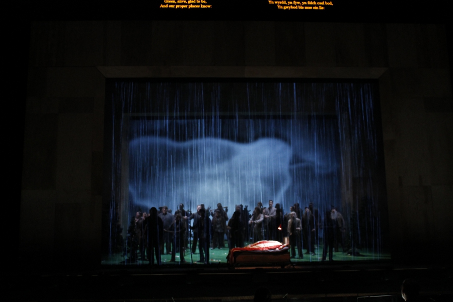 Paul Bunyan, Lighting Design by Peter Harrison, Welsh National Youth Opera, Wales Millennium Centre