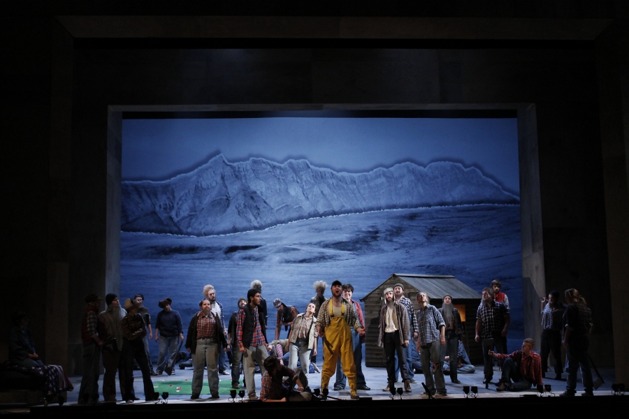 Paul Bunyan, Lighting Design by Peter Harrison, Welsh National Youth Opera, Wales Millennium Centre