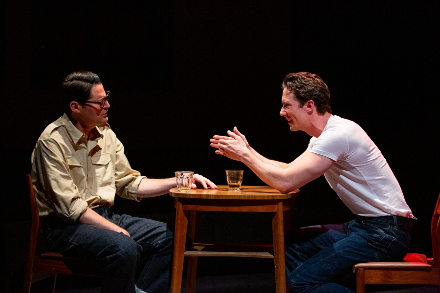 A Single Man, Lighting Design by Peter Harrison, Troupe Theatre Company, Park Theatre