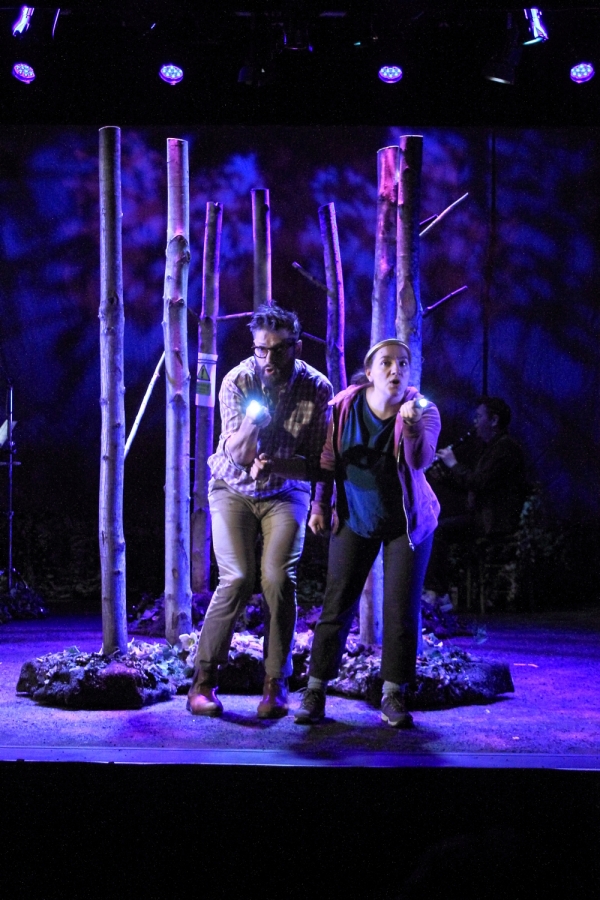 The Vanishing Forest, Lighting Design by Peter Harrison, English Touring Opera, Polka Theatre